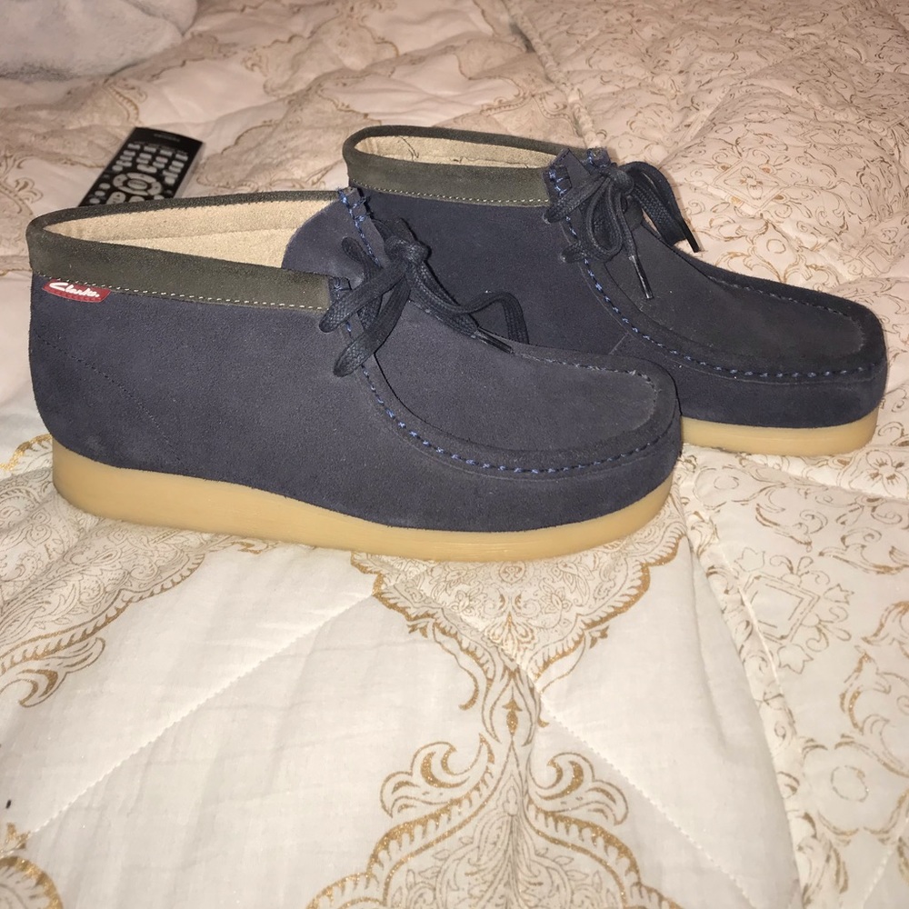 Clark’s Wallabee Boot - Navy/Gum - Men’s 7